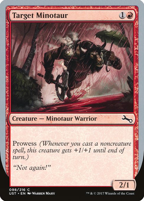 UST: Target Minotaur (B)