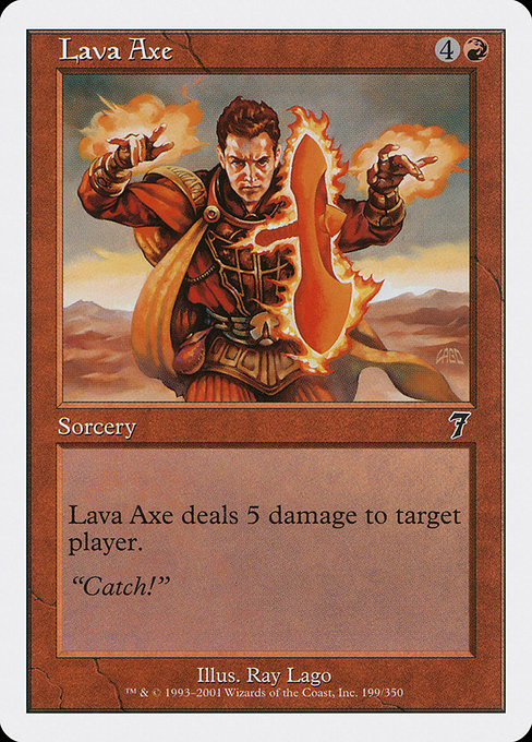 7ED: Lava Axe