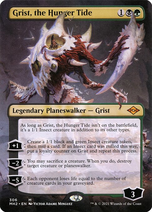 MH2: Grist, the Hunger Tide (Borderless) (Foil)