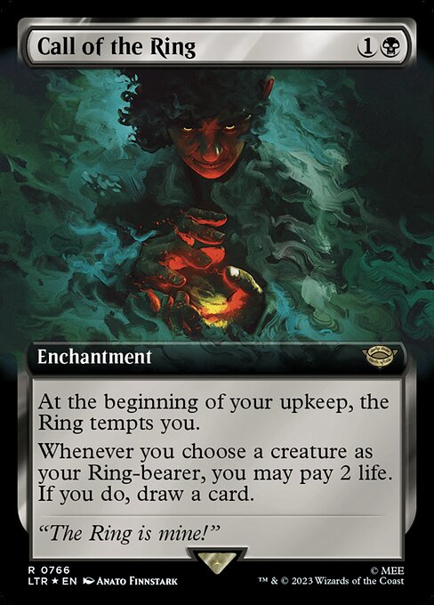 LTR: Call of the Ring (Extended Art) (Surge Foil)