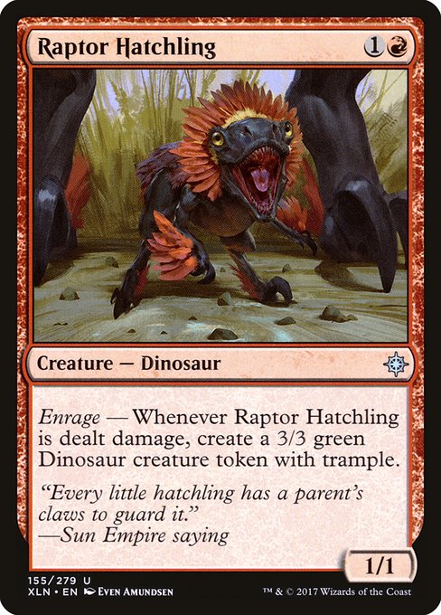 XLN: Raptor Hatchling (Foil)