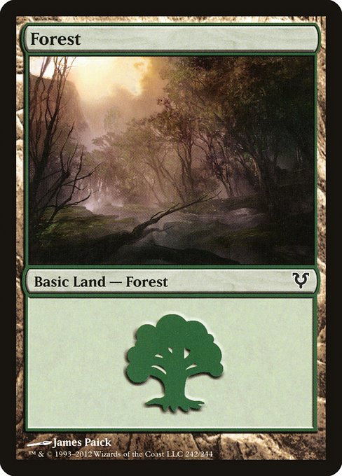 AVR: Forest (242) (Foil)