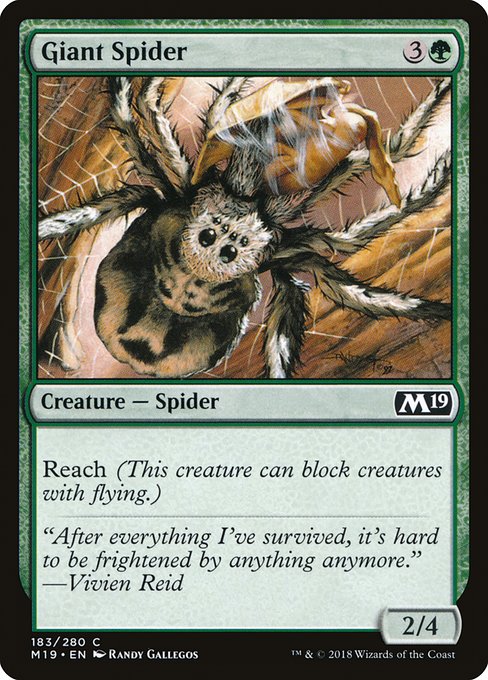 M19: Giant Spider