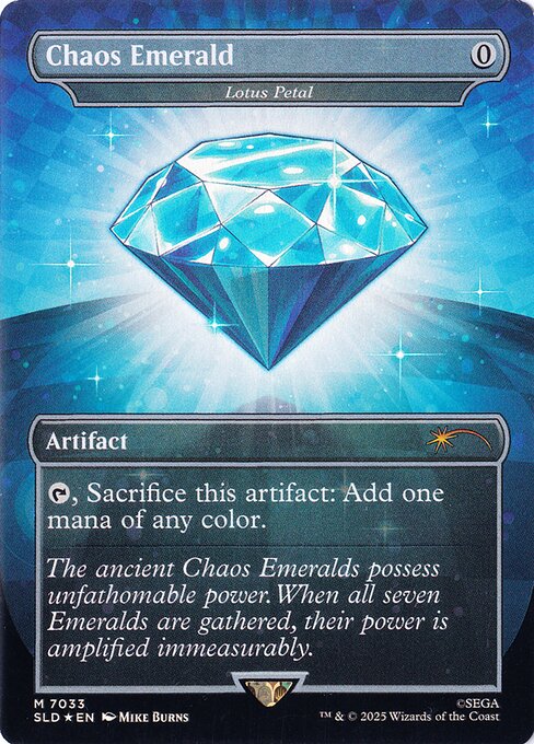 SLD: Chaos Emerald - Lotus Petal (7033) (Foil)