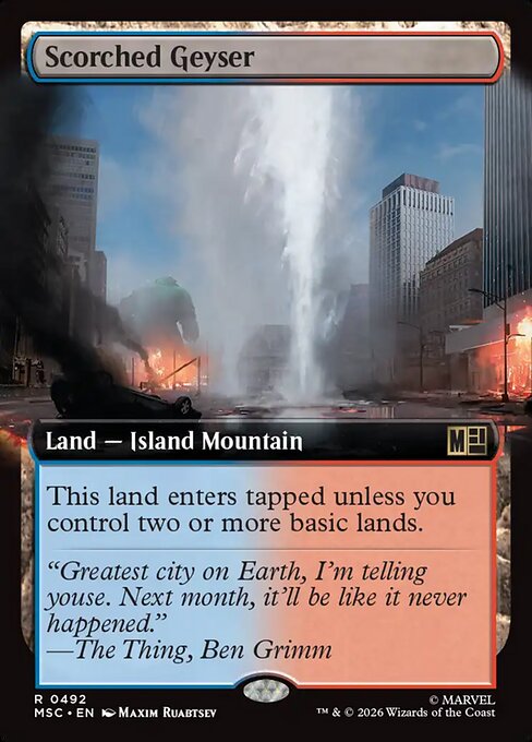 MSC: Scorched Geyser (Extended Art)