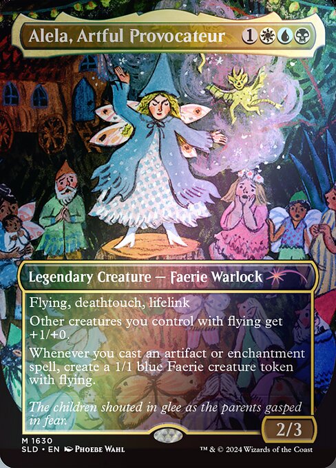 SLD: Alela, Artful Provocateur (1630) (Rainbow Foil)