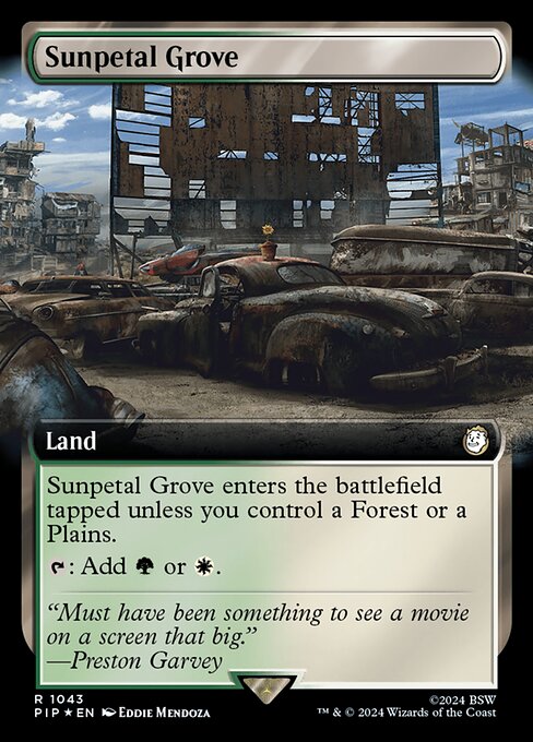 PIP: Sunpetal Grove (Extended Art) (Surge Foil)