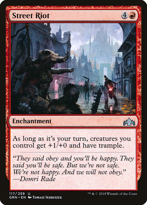 GRN: Street Riot (Foil)