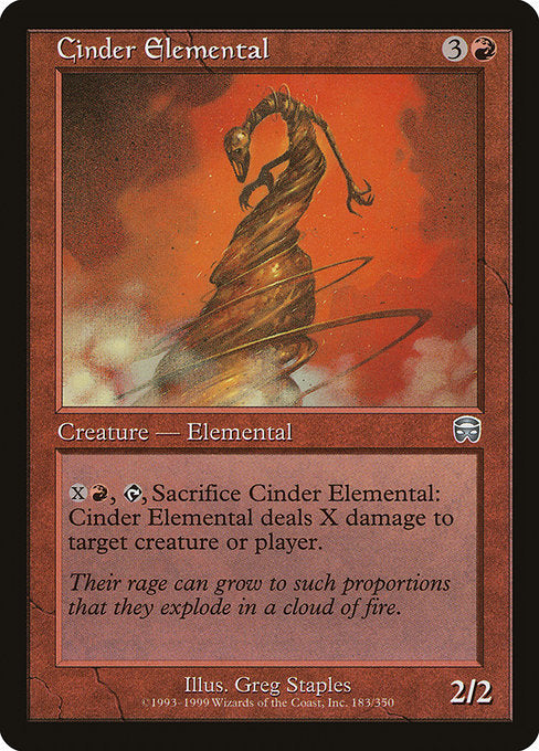 MMQ: Cinder Elemental (Foil)