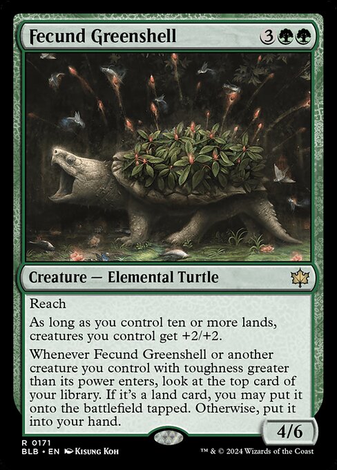BLB: Fecund Greenshell