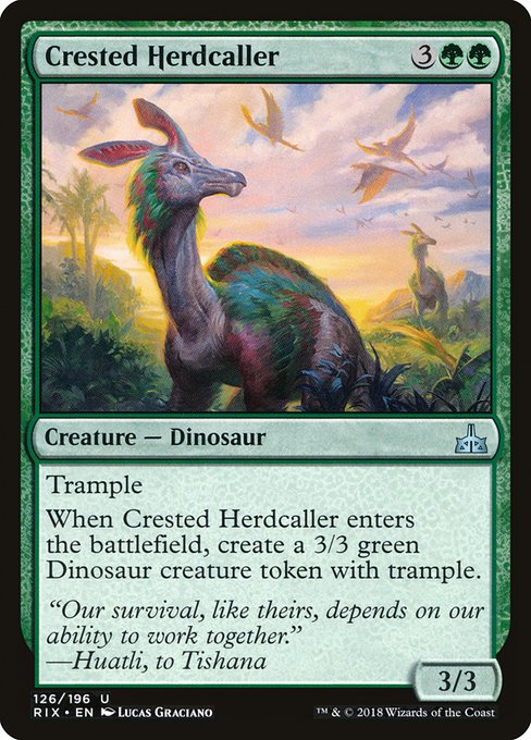 RIX: Crested Herdcaller (Foil)