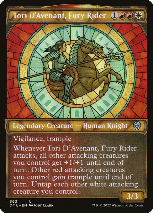 DMU: Tori D'Avenant, Fury Rider (Textured Foil)