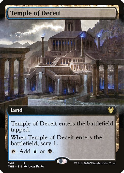 THB: Temple of Deceit (Extended Art) (Foil)