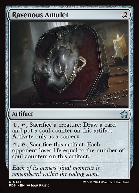 FDN: Ravenous Amulet (Foil)
