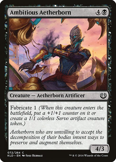 KLD: Ambitious Aetherborn (Foil)