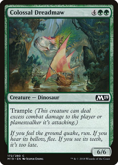 M19: Colossal Dreadmaw