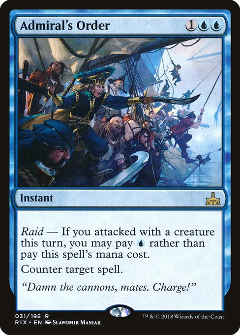 RIX: Admiral's Order (Foil)