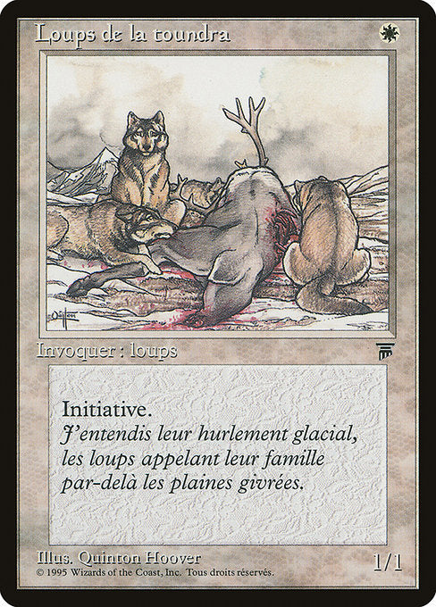REN: Tundra Wolves (French) - "Loups de la toundra"