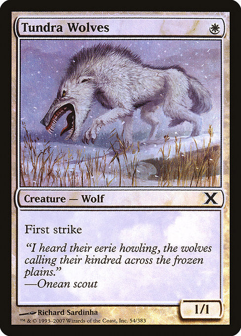 10E: Tundra Wolves (Foil)