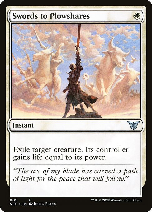 NEC: Swords to Plowshares