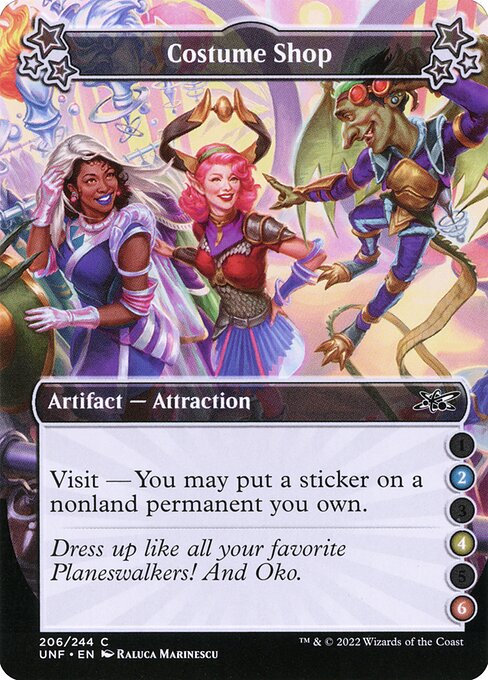 UNF: Costume Shop (2-4-6) (Foil)