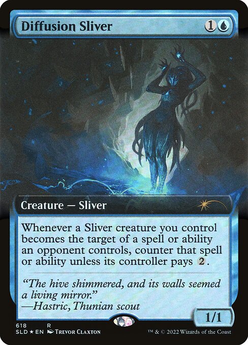 SLD: Diffusion Sliver (Extended Art) (Foil)