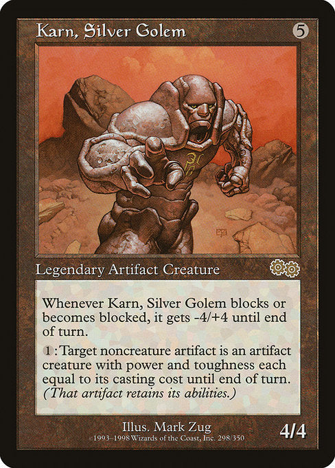 USG: Karn, Silver Golem