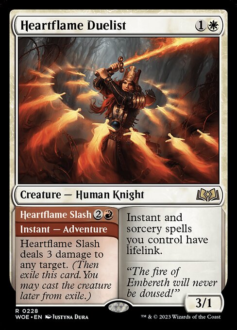 WOE: Heartflame Duelist (Foil)