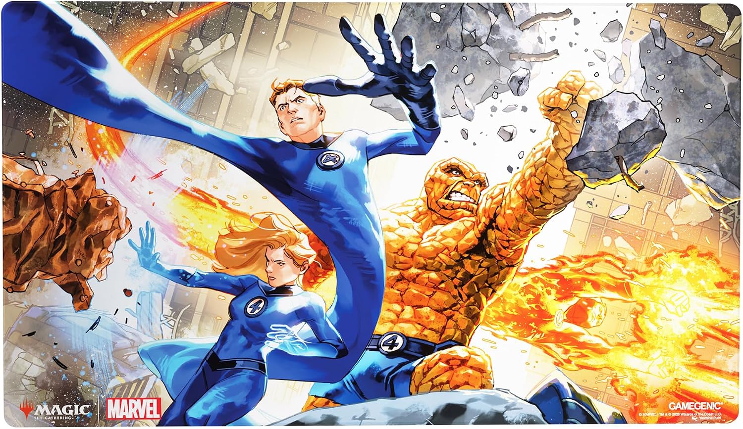 Magic the Gathering Shiny Playmat: Marvel - Super Heores