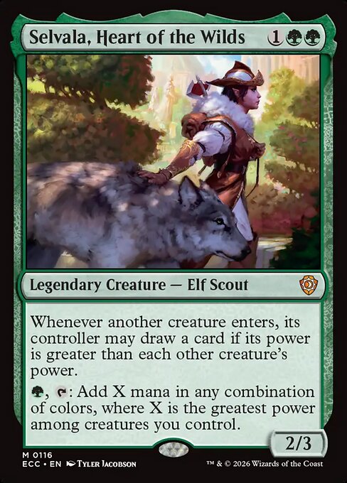 ECC: Selvala, Heart of the Wilds