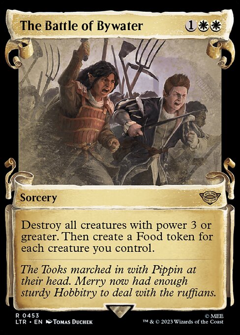 LTR: The Battle of Bywater (Showcase Scrolls) (Foil)