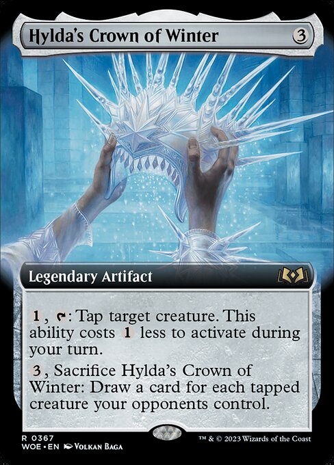 WOE: Hylda's Crown of Winter (Extended Art) (Foil)