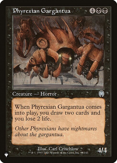 PLST: Phyrexian Gargantua