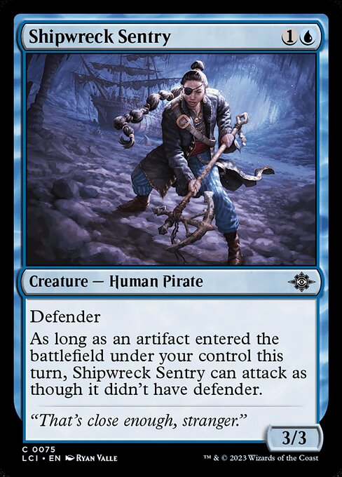 LCI: Shipwreck Sentry (Foil)