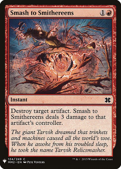 PLST: Smash to Smithereens