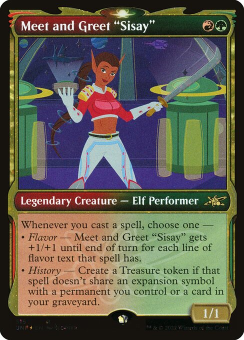 UNF: Meet and Greet "Sisay" (Showcase) (Galaxy Foil)