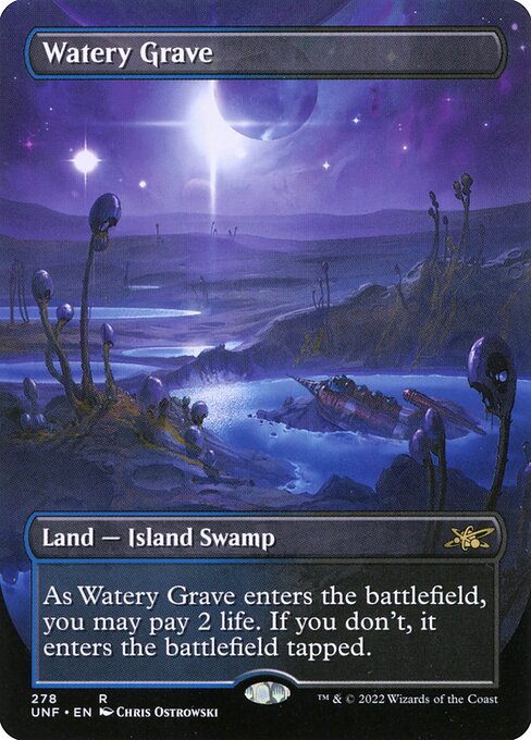 UNF: Watery Grave (Borderless) (Foil)