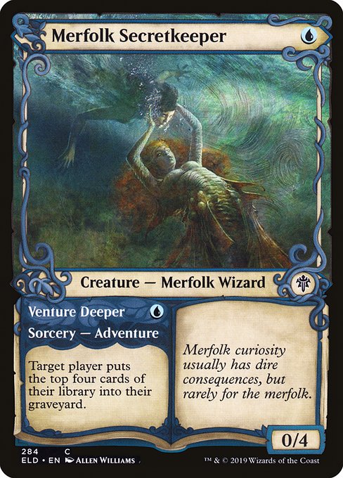 ELD: Merfolk Secretkeeper (Showcase)