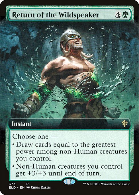 ELD: Return of the Wildspeaker (Extended Art) (Foil)
