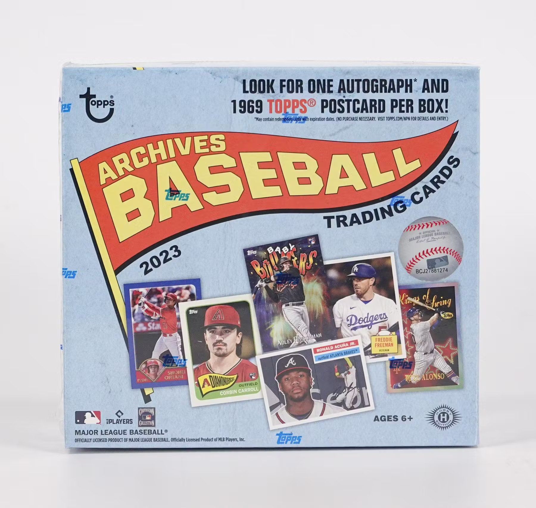 2023 Topps Archive Baseball Hobby Collector Box