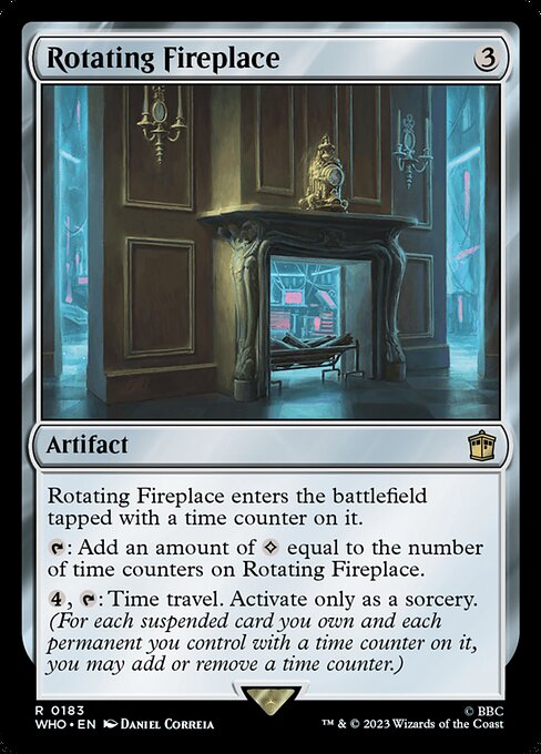 WHO: Rotating Fireplace (Foil)