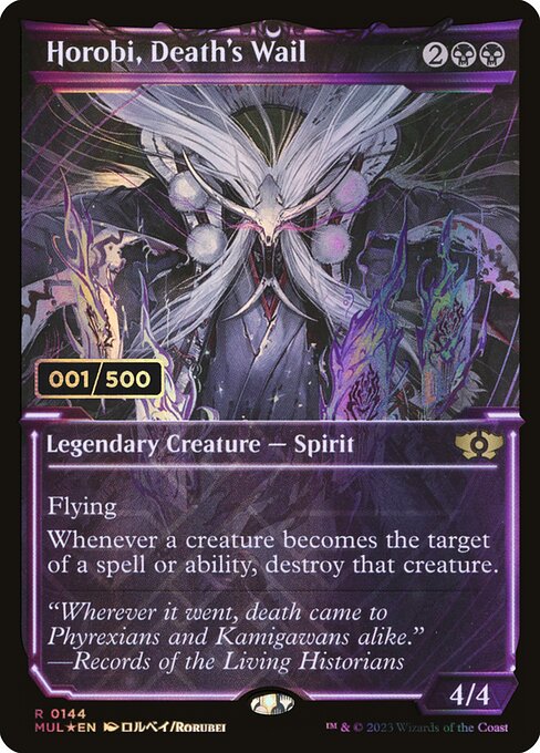 MUL: Horobi, Death's Wail (Serial Numbered) (Foil)