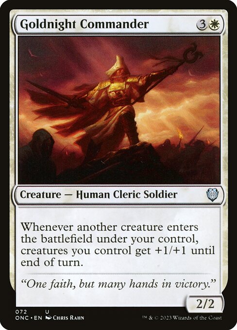 ONC: Goldnight Commander