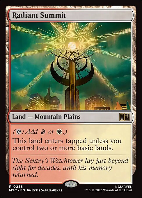 MSC: Radiant Summit