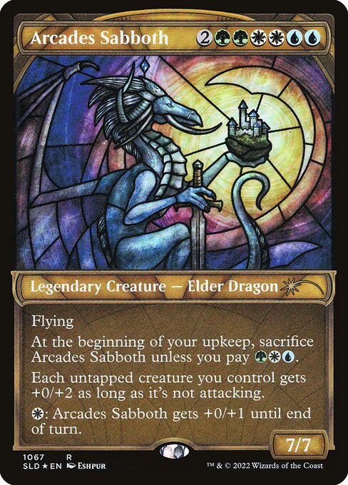 SLD: Arcades Sabboth (Stained Glass) (Textured Foil)