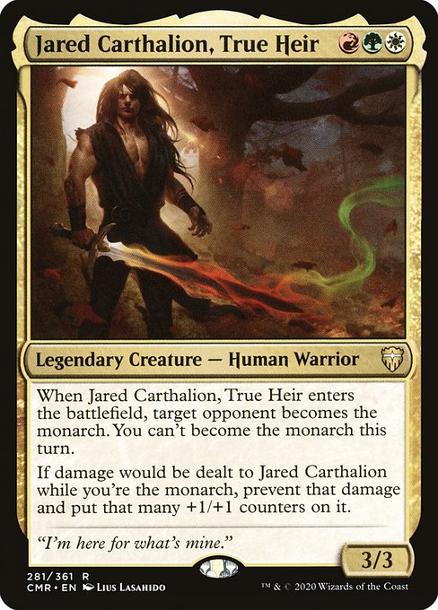 CMR: Jared Carthalion, True Heir (Foil)