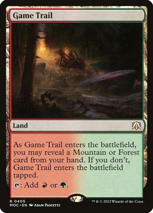 MOC: Game Trail