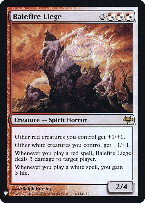 PLST: Balefire Liege (Foil)