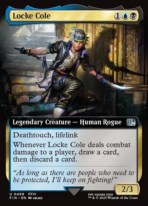 FIN: Locke Cole (Extended Art)