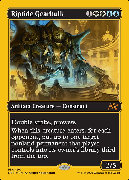 DFT: Riptide Gearhulk (First-Place Foil)